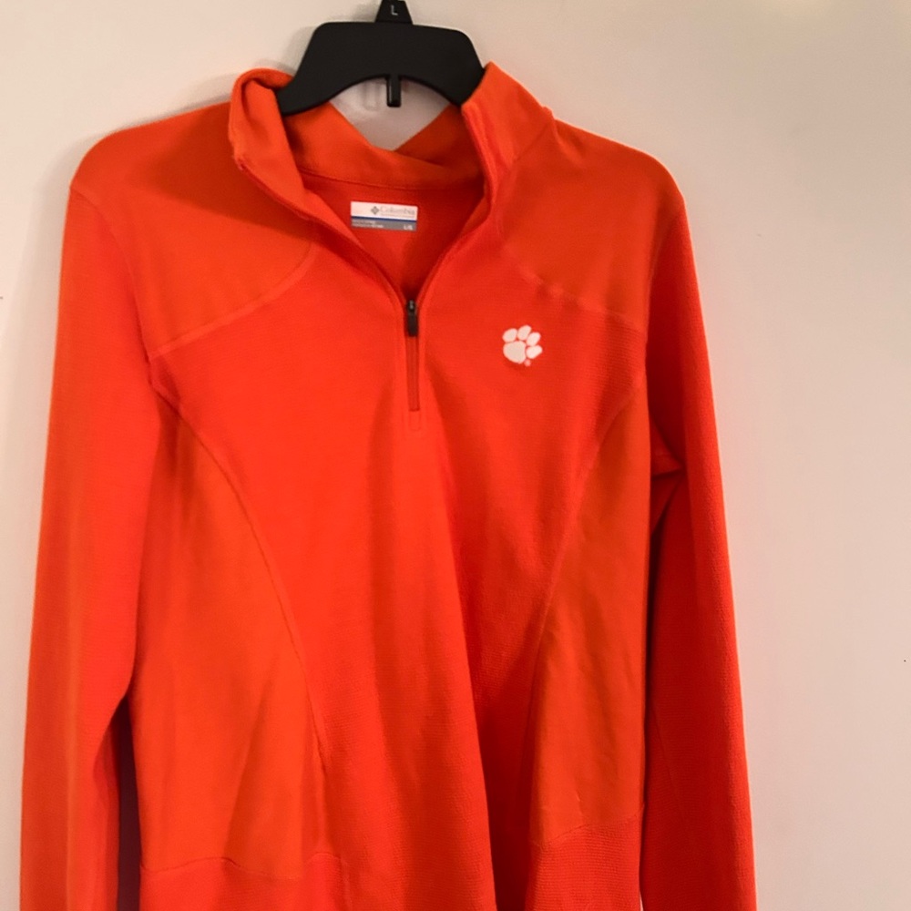 Clemson Orange Women's Quarter-Zip Pullover